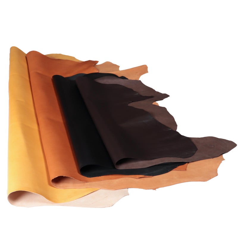 Lajitelma kokonaisia nahkavuotia