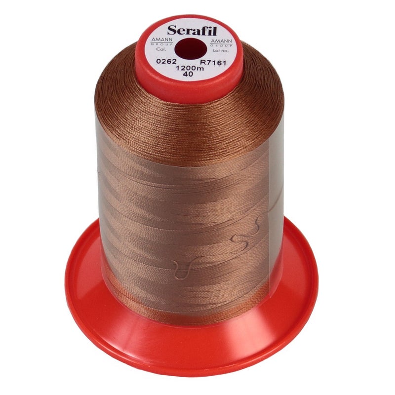 Serafil 40/1200m 0262 V.ruskea