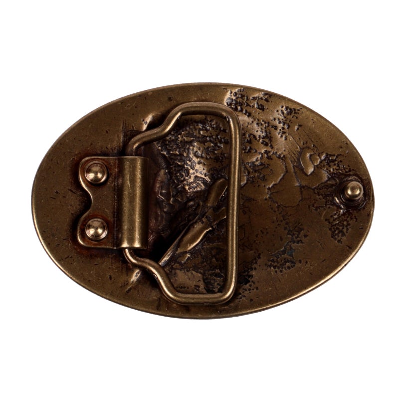 Vy&ouml;nsolki 40mm Old Brass "Hevonen"